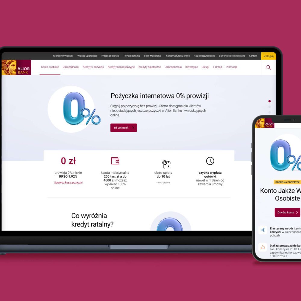 How we improved Alior Bank’s online sales by delivering perfect content targeting through a Magnolia-based portal - Preview Image
