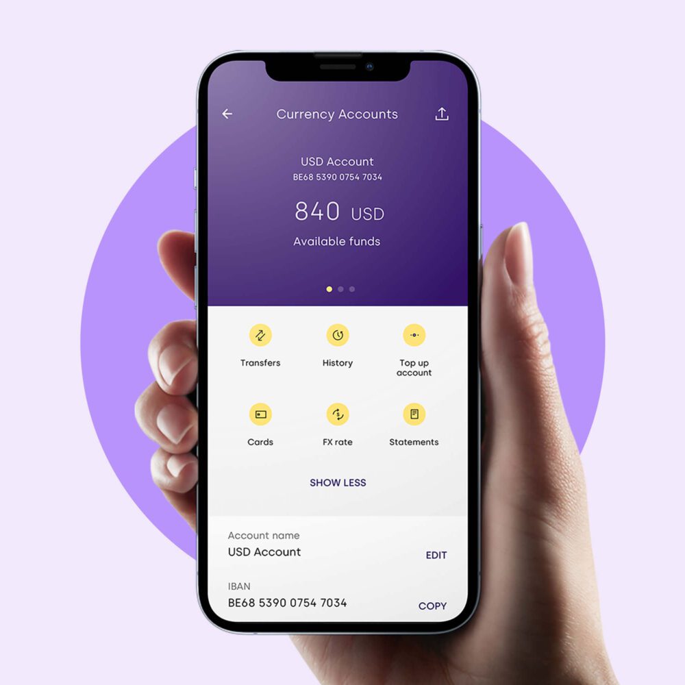 Challenging the banking industry with a subscription banking mobile app for Aion Bank - Preview Image
